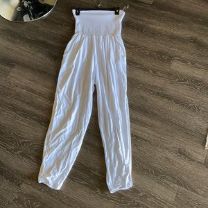 Revolve White Jumpsuit